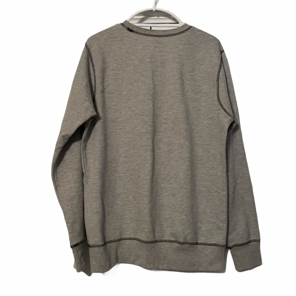 Reebok Men’s shirt fleece grey size large - Picture 2 of 4